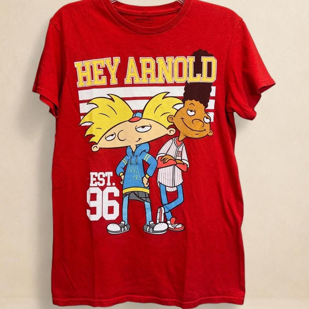 Nickelodeon Men's Red T-shirt